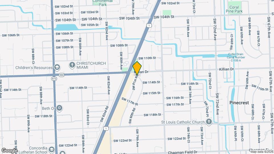 11527 SW 81st Rd Map and Location Details