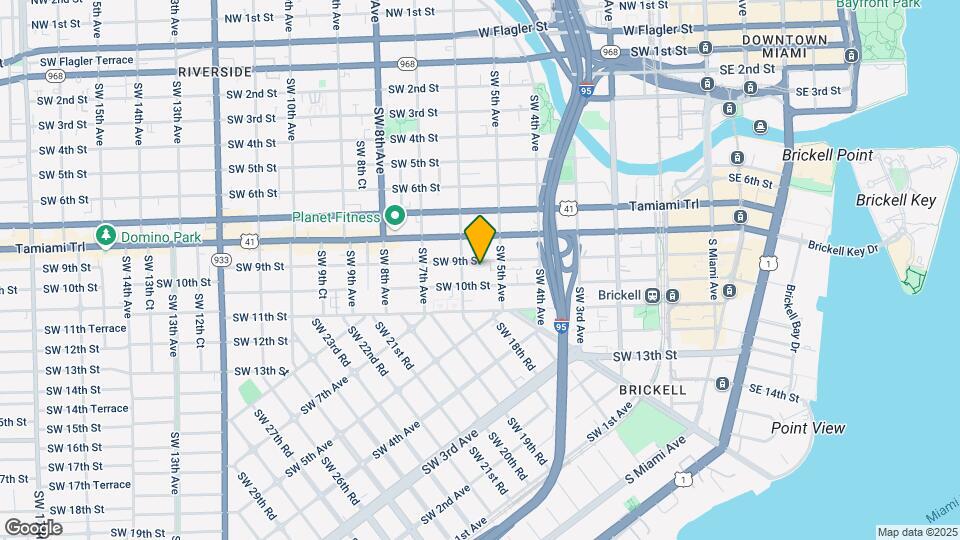544 SW 9th St Map and Location Details