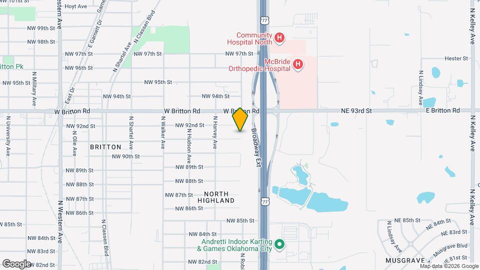 201 NW 91st St Map and Location Details