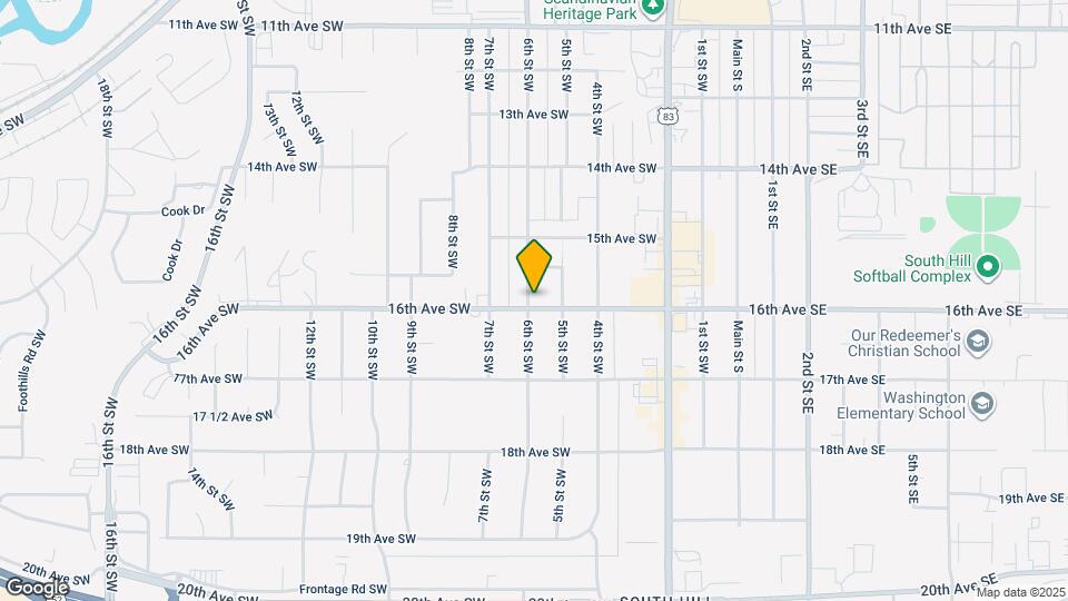 1541 6th St SW Map and Location Details