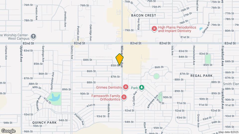 6503 85th St Map and Location Details