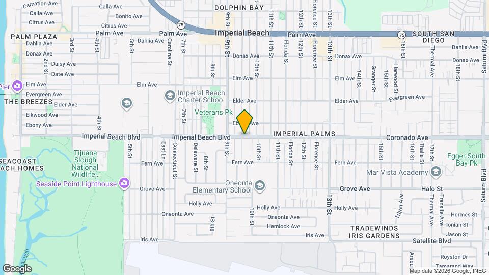 957 Imperial Beach Blvd Map and Location Details