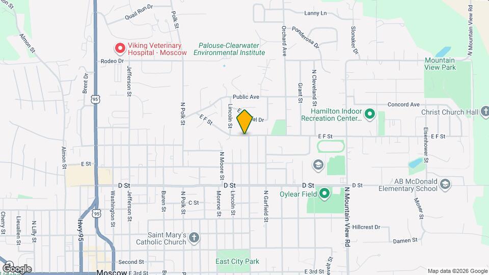 649 N Hayes St, Unit 649 Map and Location Details