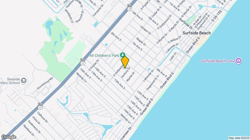 1016 Hickory Dr Mapa y Detalles de la Ubicación