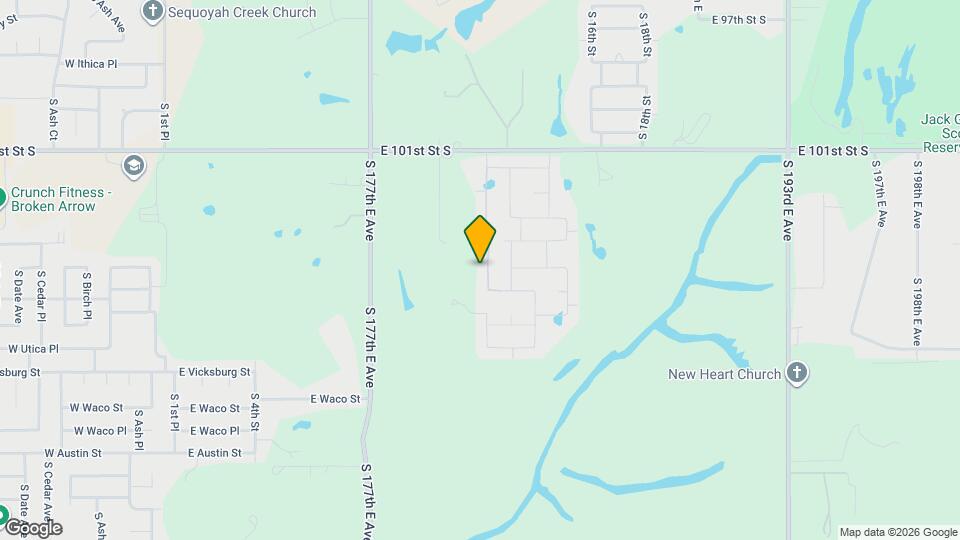 3912 S 12th Pl Map and Location Details