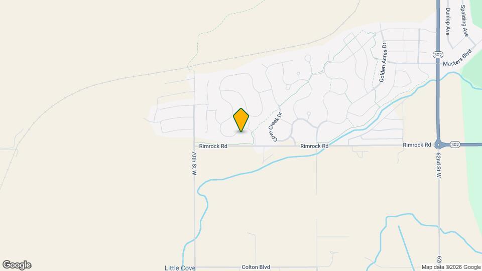 2918 W Copper Ridge Loop Map and Location Details