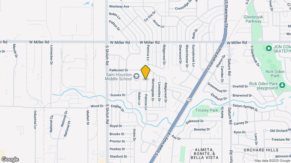 2405 Patricia Ln Map and Location Details
