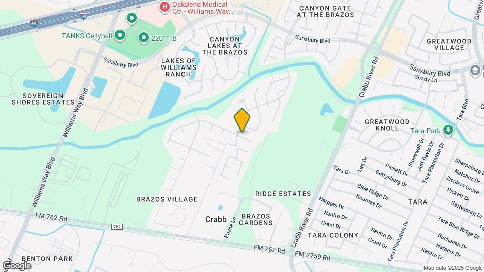 5807 Carta Valley Ln Map and Location Details