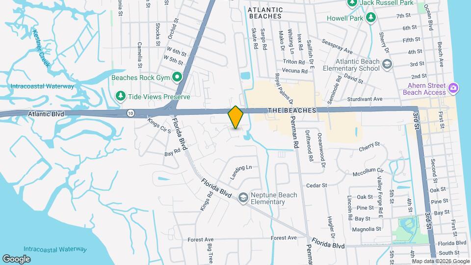 1442 Spindrift Cir E Map and Location Details