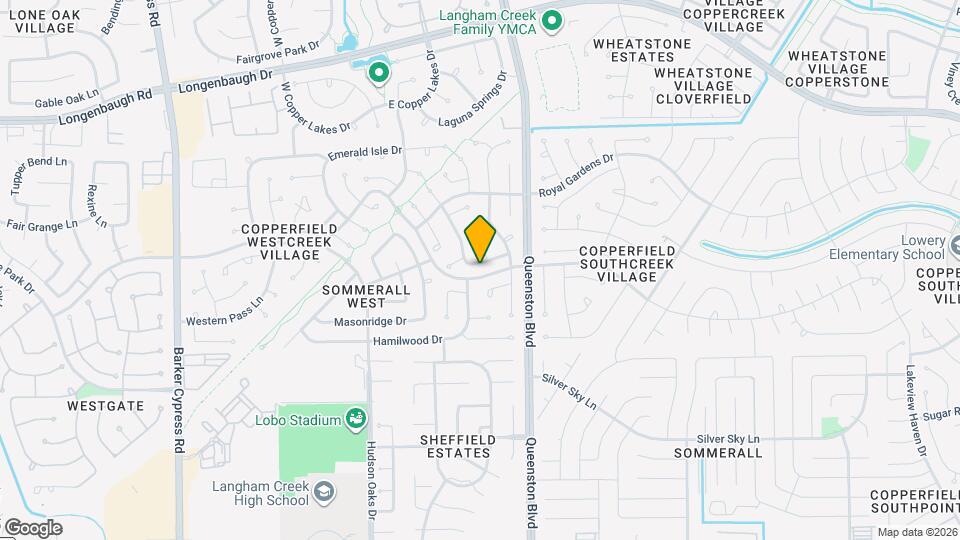 17207 Meadow Heights Dr Map and Location Details