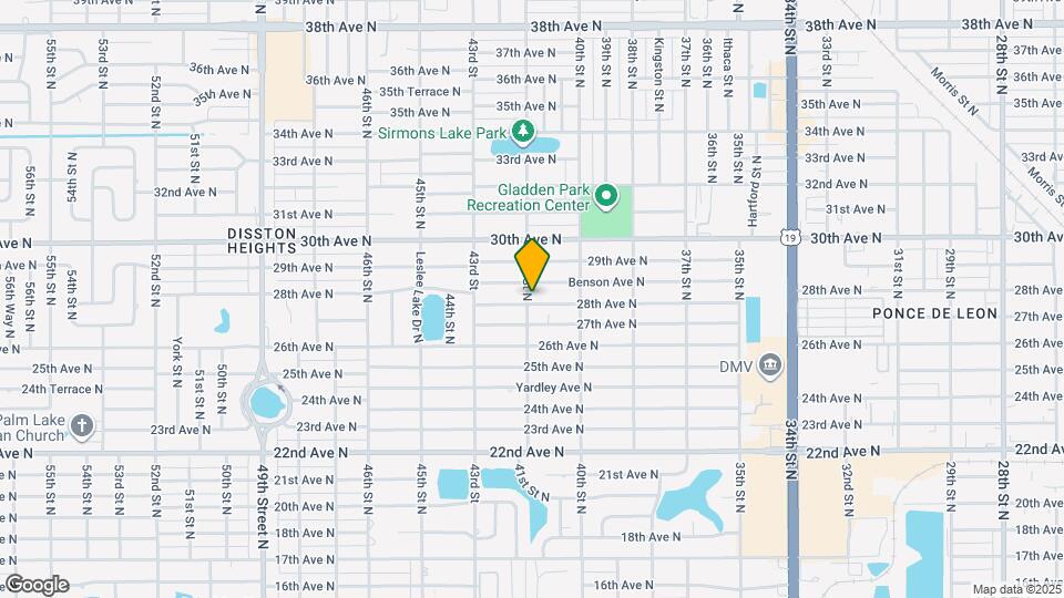 4059 28th Ave N Map and Location Details