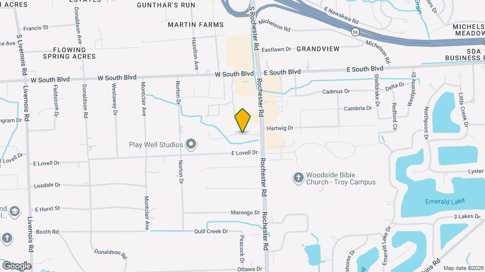 924 Sandalwood Dr Map and Location Details