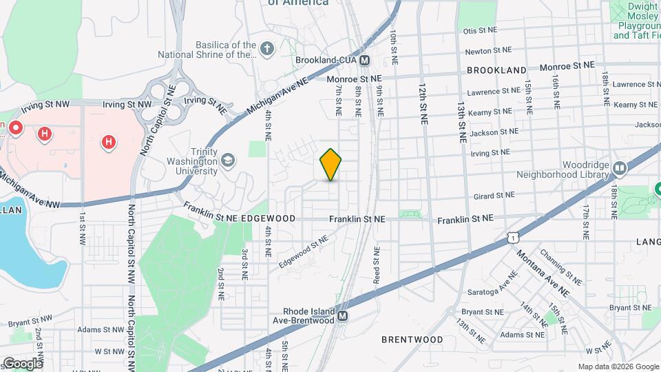 641 Hamlin St NE, Unit 4 Mapa y Detalles de la Ubicación