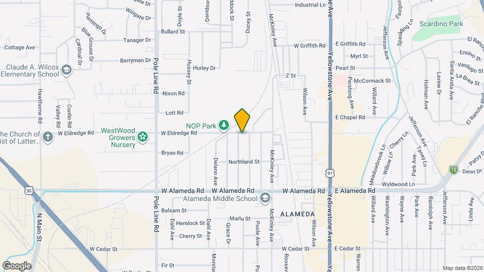 1080 Fairbanks Ave Map and Location Details