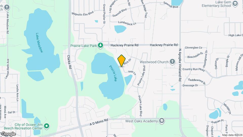 1704 Ison Ln Map and Location Details