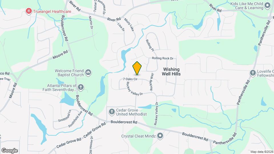 2252-2257 7 Oaks Cir Mapa y Detalles de la Ubicación