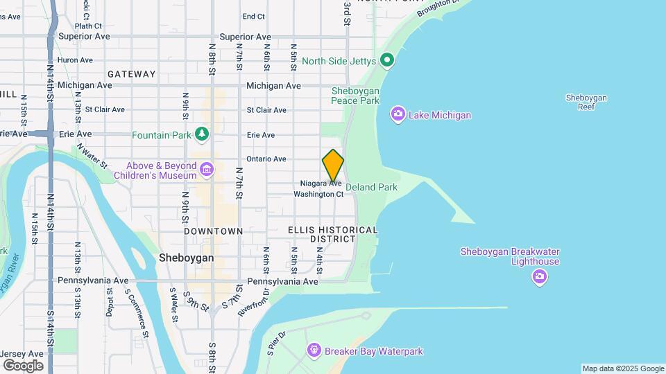 319 Niagara Ave, Unit A Mapa y Detalles de la Ubicación
