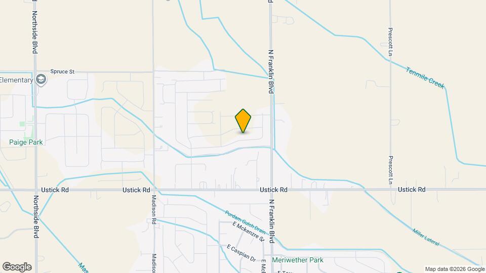 8140 E Sunray Dr Map and Location Details