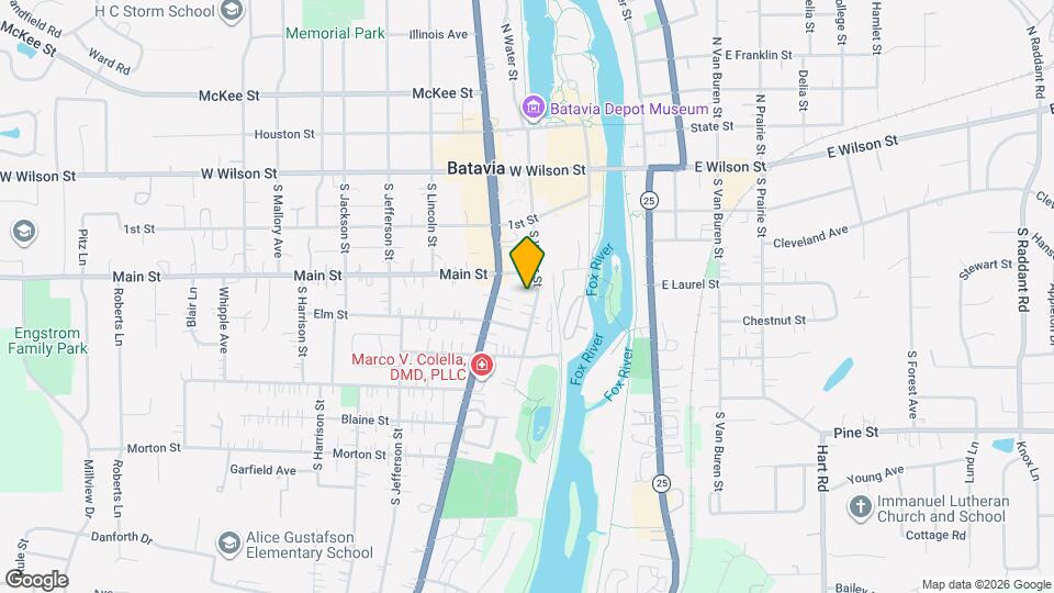 227 S Water St, Unit 227 S. Water Street Map and Location Details