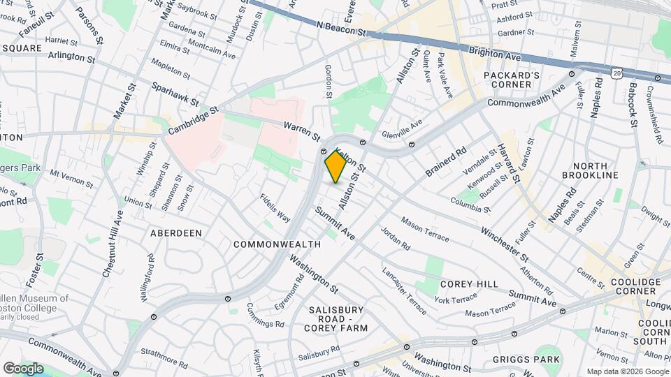 48 Commonwealth Terrace Map and Location Details
