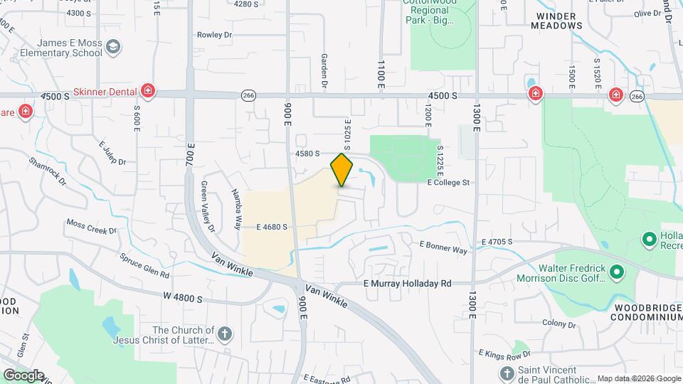 4633 S Quail Vista Ln, Unit Unit A Map and Location Details