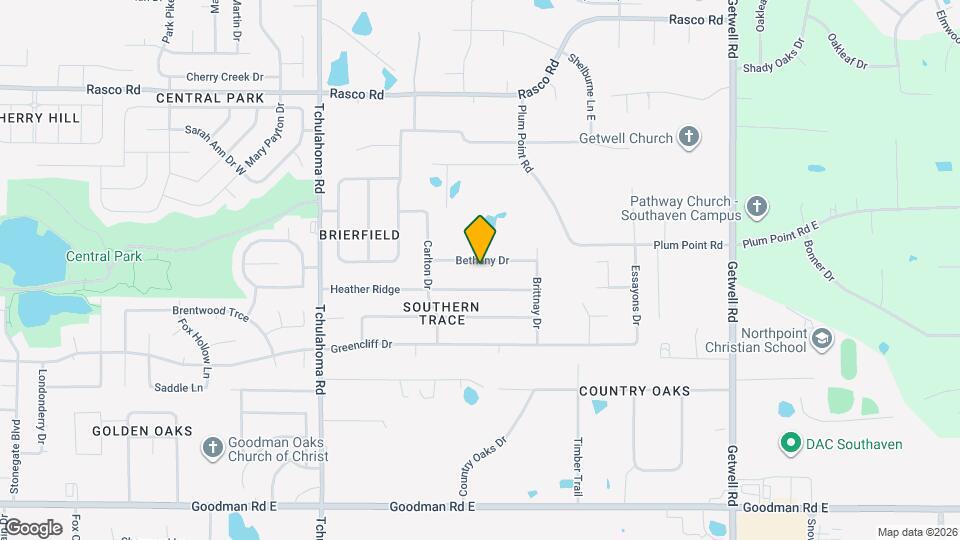 2383 Bethany Dr Map and Location Details