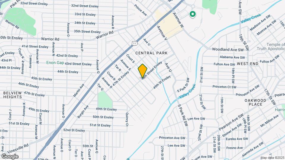 4801 Avenue S Map and Location Details