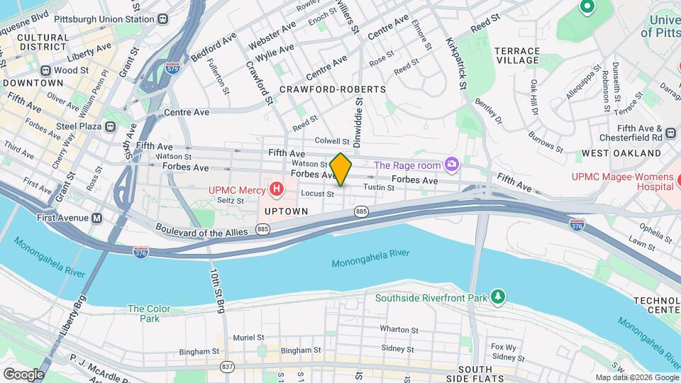 308 Miltenberger St Mapa y Detalles de la Ubicación