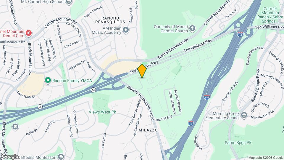 13343 Rancho Penasquitos Blvd, Unit B104 Mapa y Detalles de la Ubicación