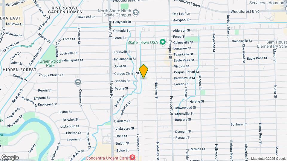 13710 Brownsville St Map and Location Details