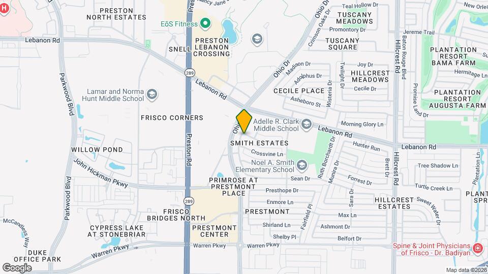 9333 Fairmont Dr Map and Location Details