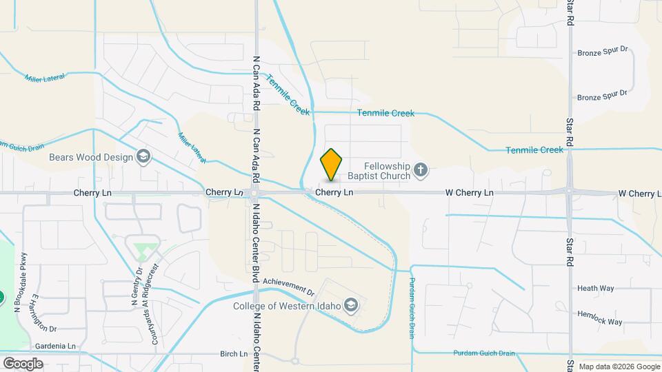 5744 Cherry Ln Map and Location Details