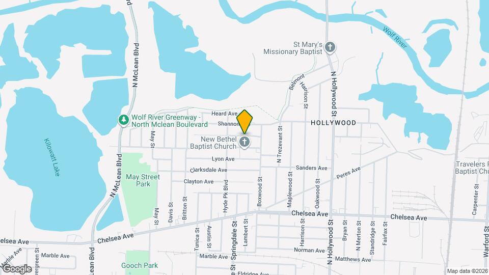 2227 Curry Ave Map and Location Details