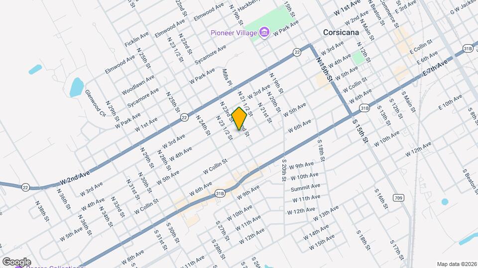 200 N 23rd St Map and Location Details