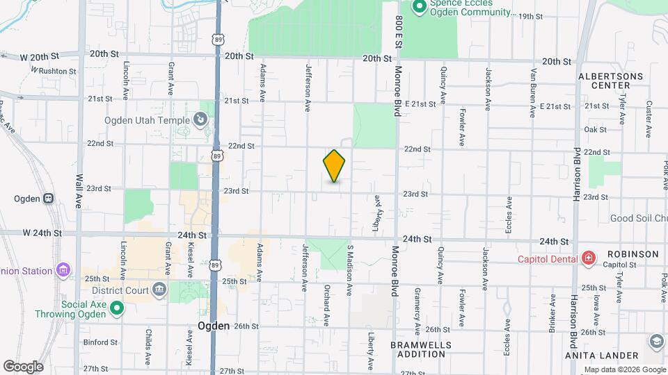 658 23rd St Map and Location Details