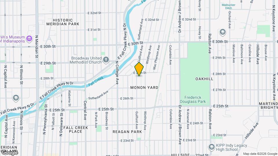 2739 Guilford Ave Map and Location Details