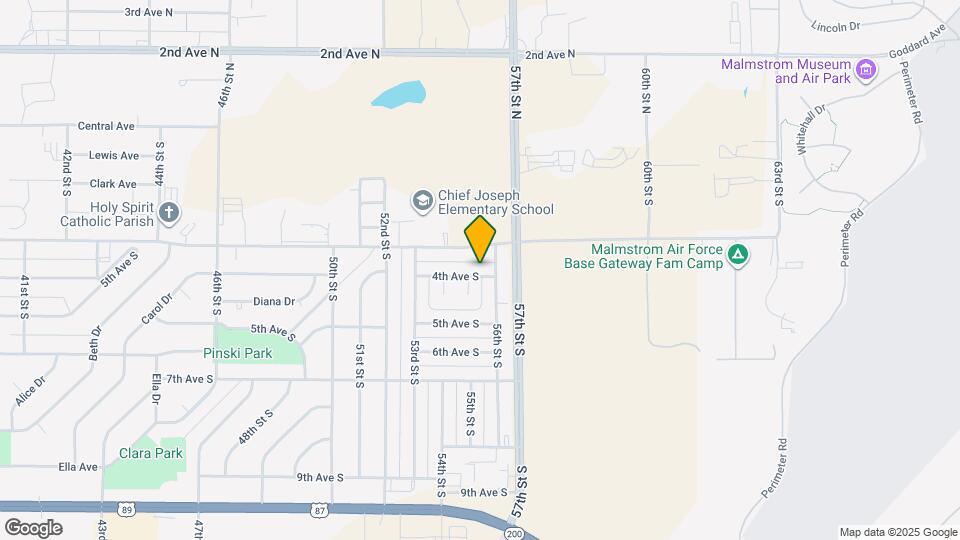 5505 4th Ave S Map and Location Details