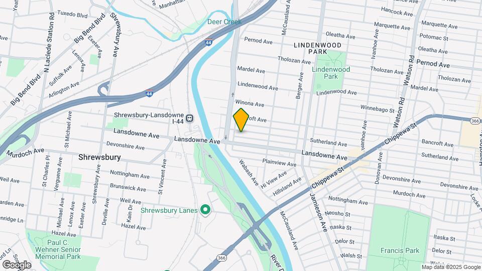 7068 Sutherland Ave Map and Location Details