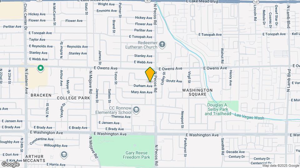 3421 Durham Ave Map and Location Details