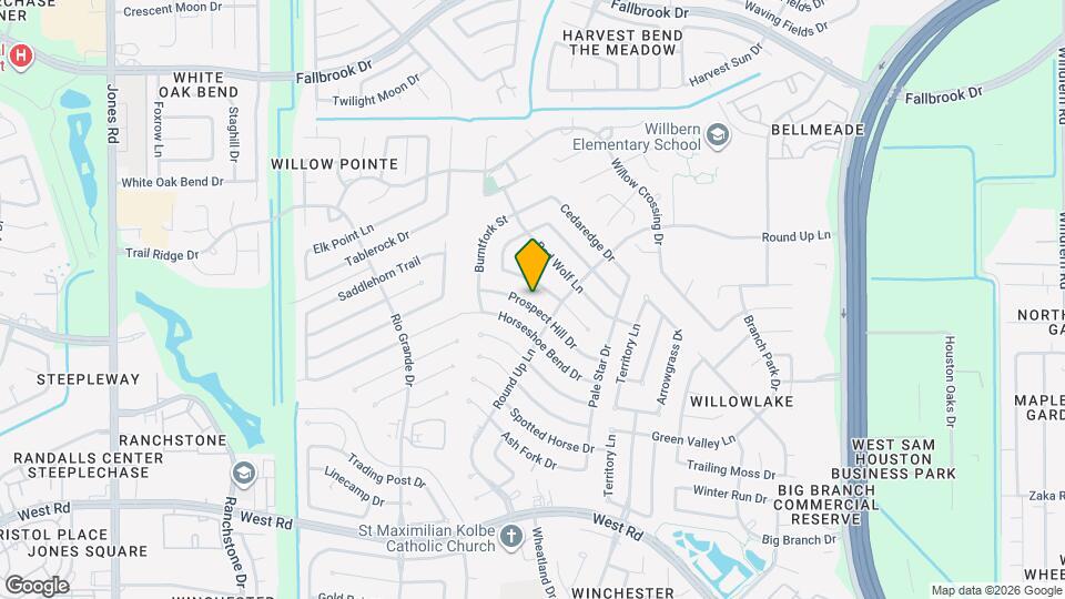 10118 Prospect Hill Dr Mapa y Detalles de la Ubicación