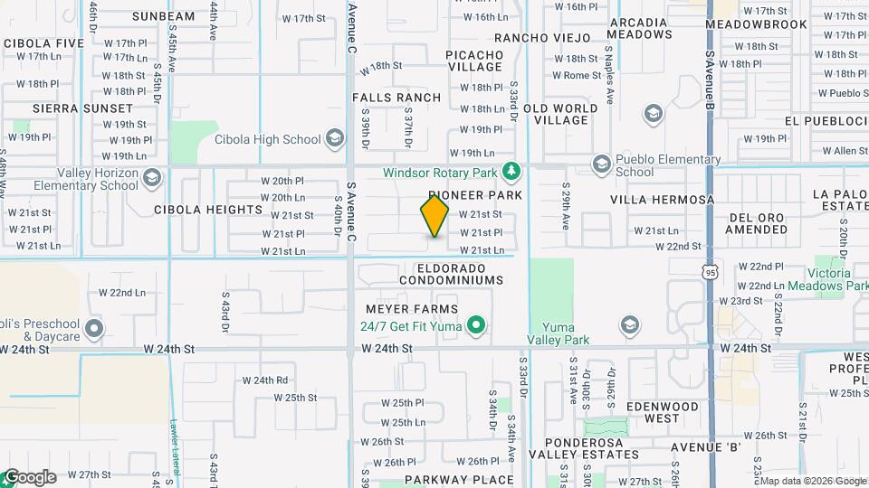 2181 S 37th Ave Map and Location Details