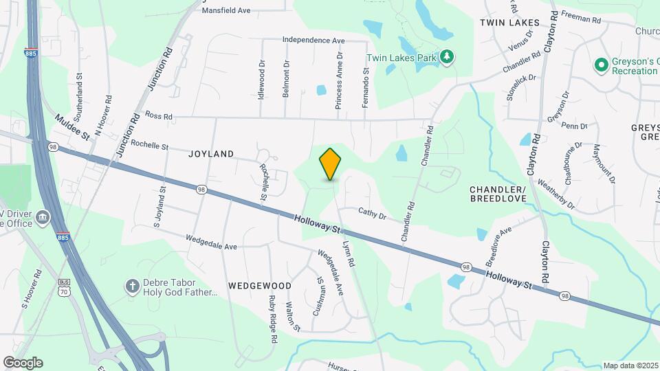 Trails at Twin Lakes Map and Location Details