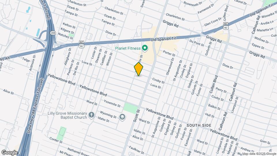 3811 Luca St Map and Location Details