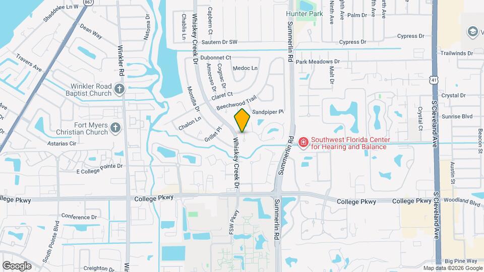 5883 Sand Oak Dr Map and Location Details