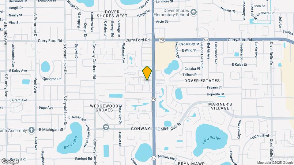 1918 S Conway Rd Map and Location Details