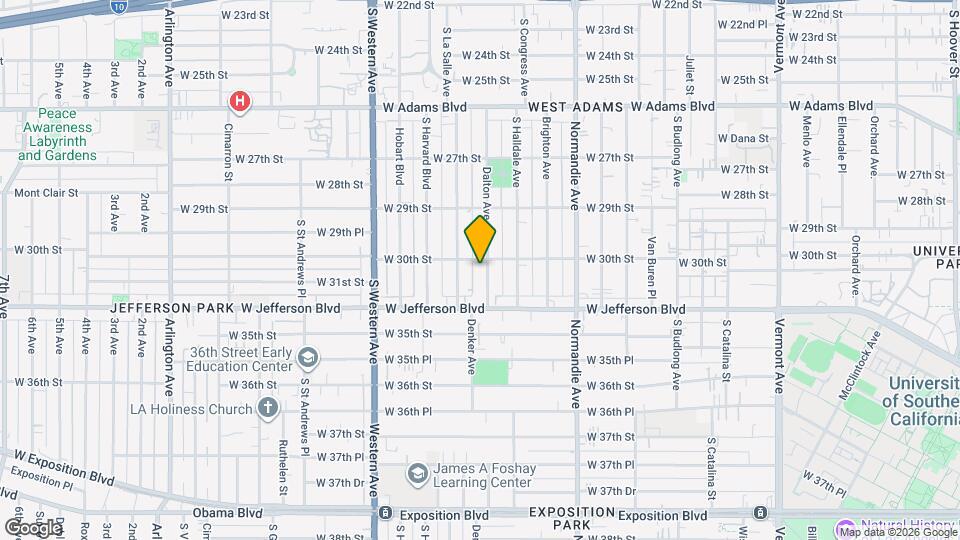 3009 Dalton Ave Mapa y Detalles de la Ubicación