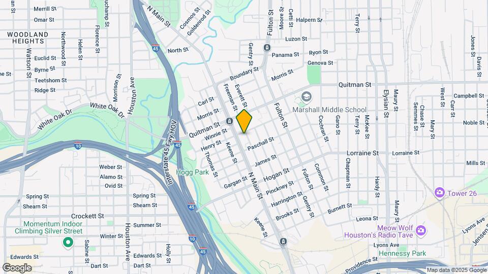 2119 Freeman St Map and Location Details