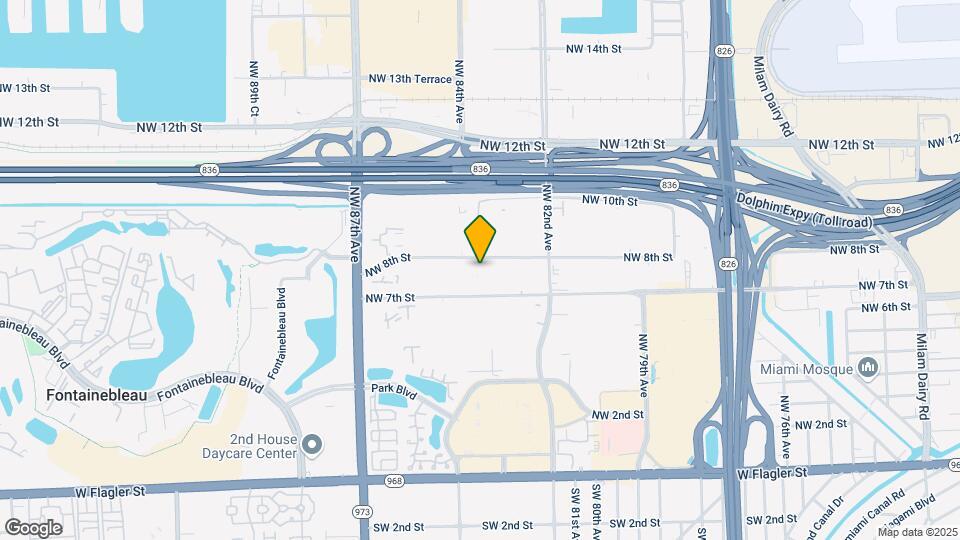 8360 NW 8th St Map and Location Details