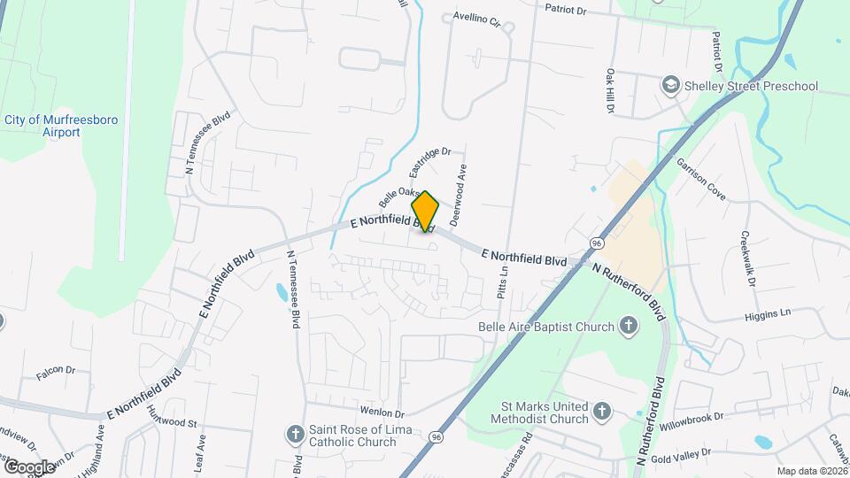 1515 Rochester Dr Map and Location Details