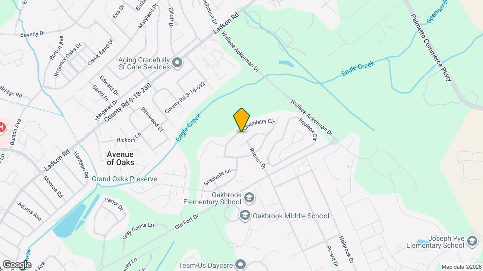 254 Chemistry Cir Map and Location Details